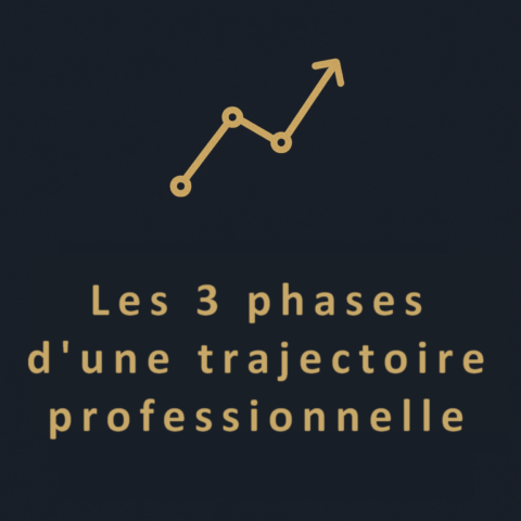 Les 3 phases d’une trajectoire professionnelle
